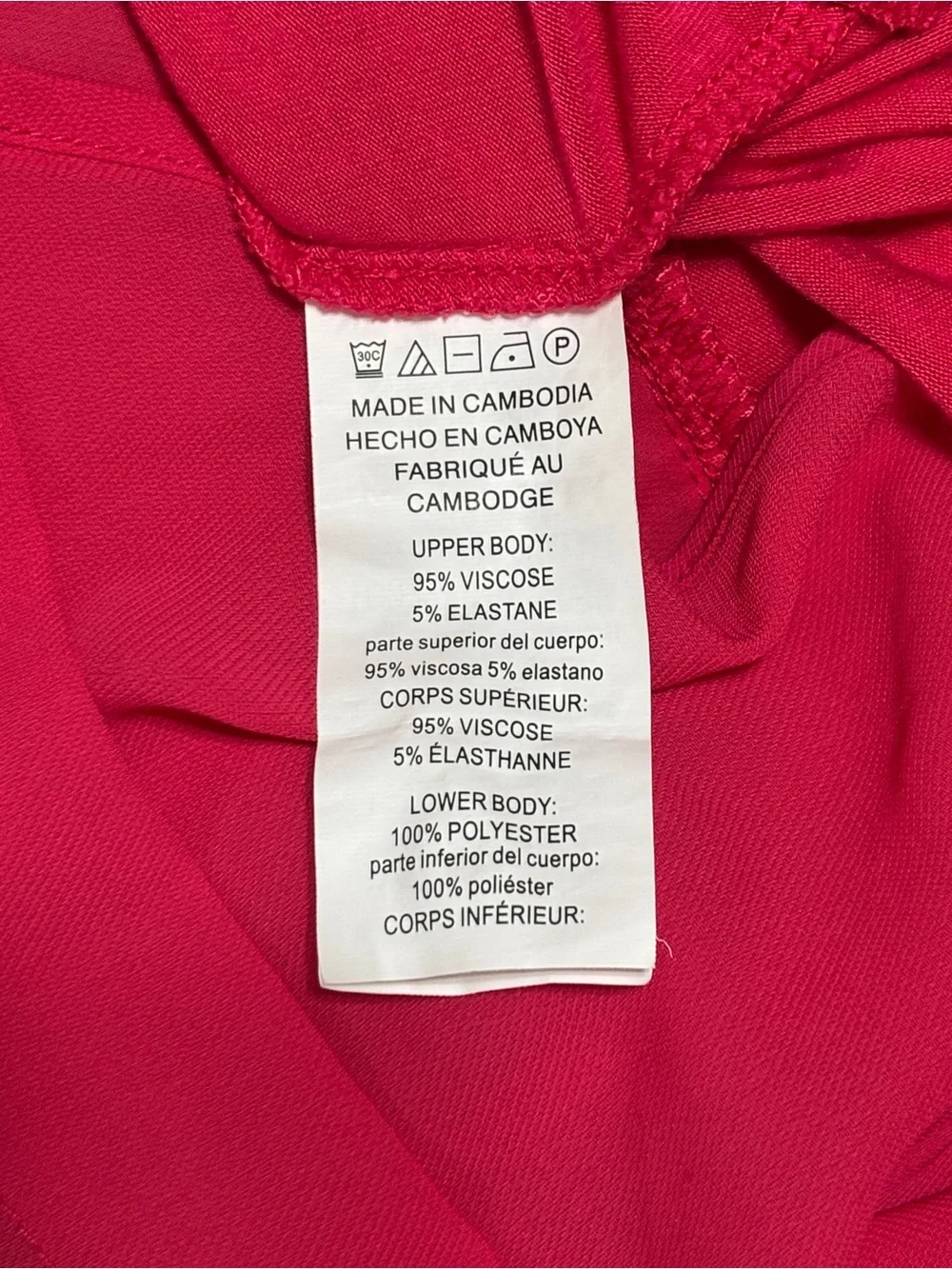 Sleeveless Layered Pink Women's Tank Top Size M